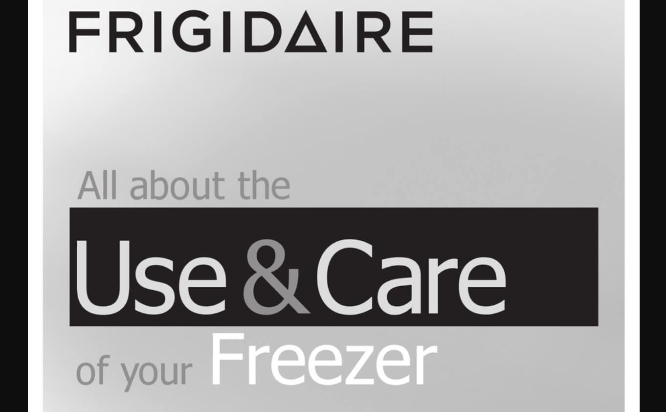 Is There A Reset Button On A Frigidaire Upright Freezer?