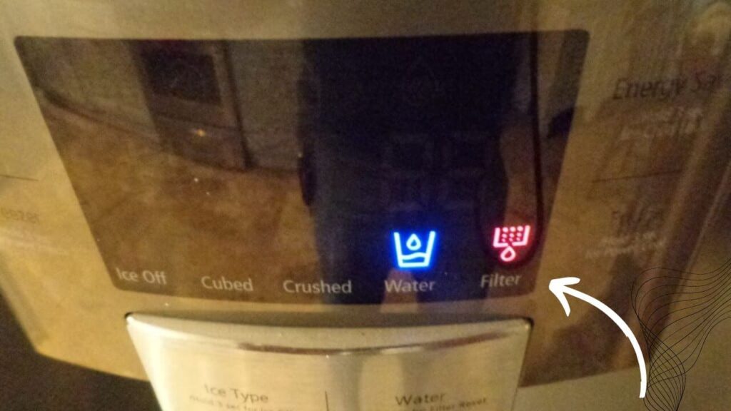 Ge Refrigerator Water Filter Indicator Light