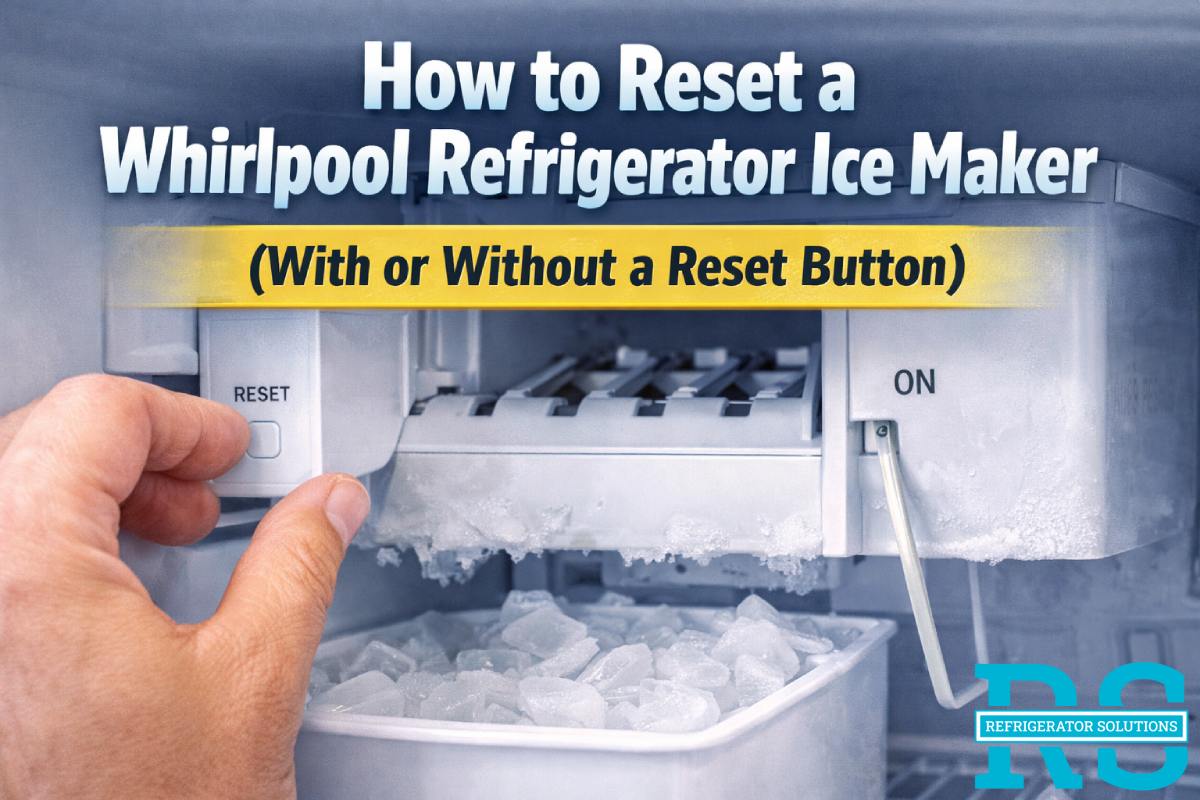 How to Reset a Whirlpool Refrigerator Ice Maker