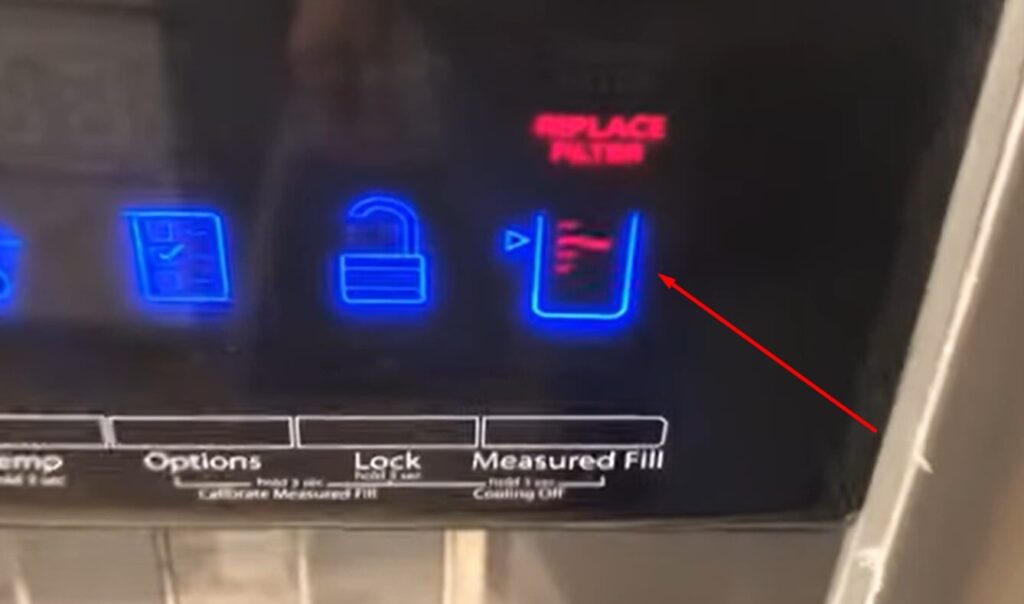 Warning Lights on Whirlpool Refrigerator