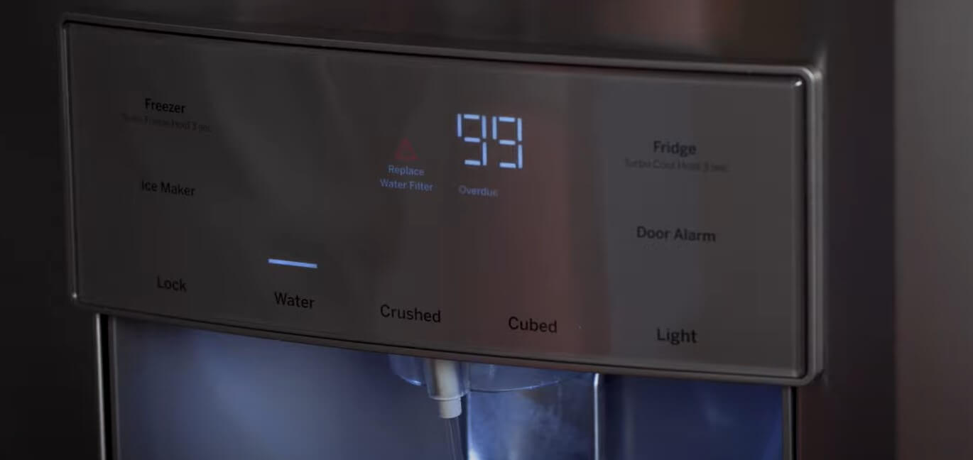 How To Reset Water Filter On Ge Cafe Refrigerator?