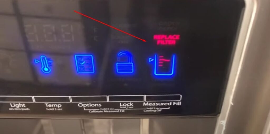 What Does the Red H20 Light on Whirlpool Refrigerator