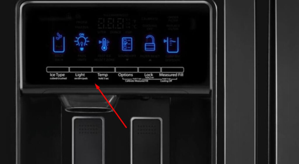 Where is the Reset Button on Whirlpool Refrigerator