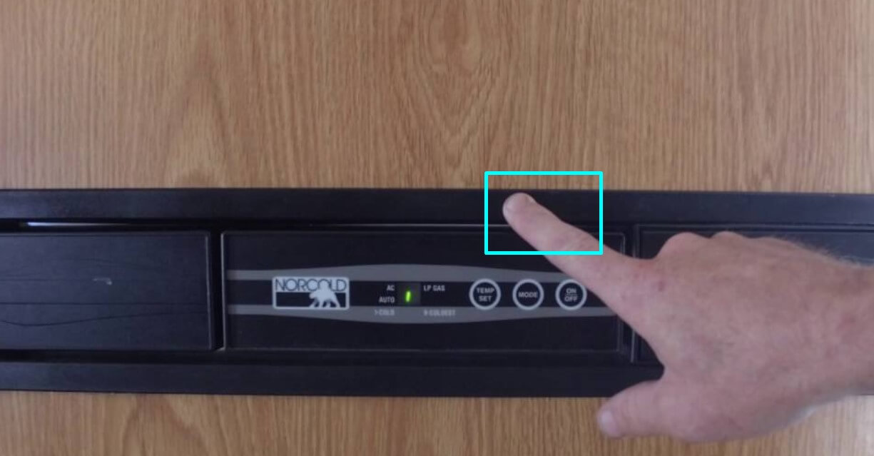 Where Is The Reset Button On A Norcold Rv Refrigerator?