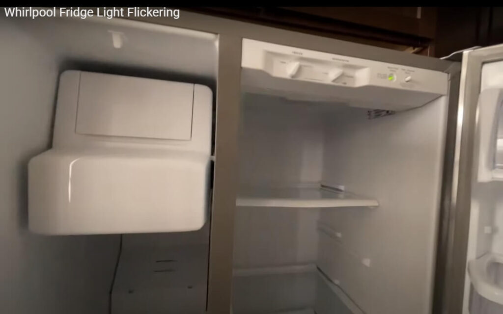 Why is My Whirlpool Refrigerator Light Flashing