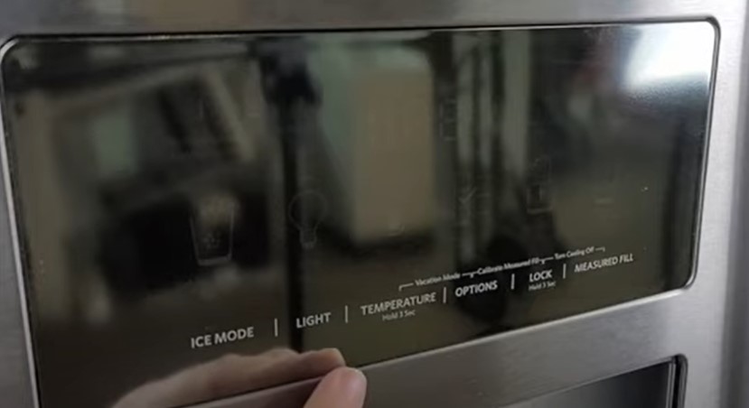 how to reset kitchenaid refrigerator