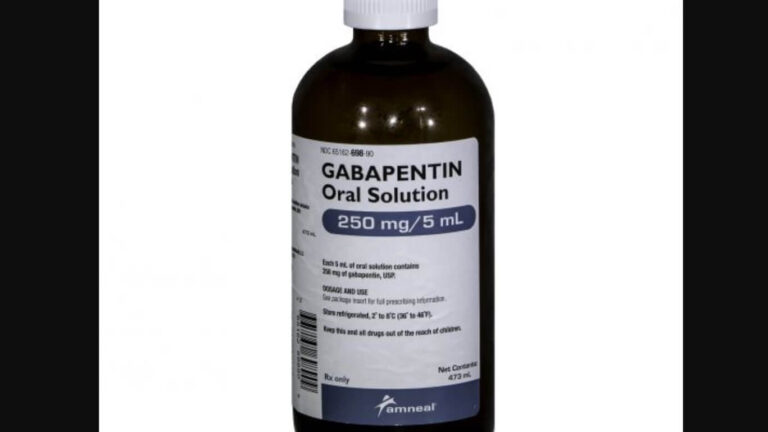 gabapentin liquid solution