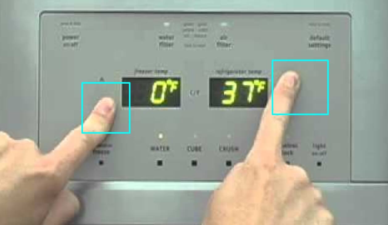 Is There A Reset Button On A Frigidaire Upright Freezer?