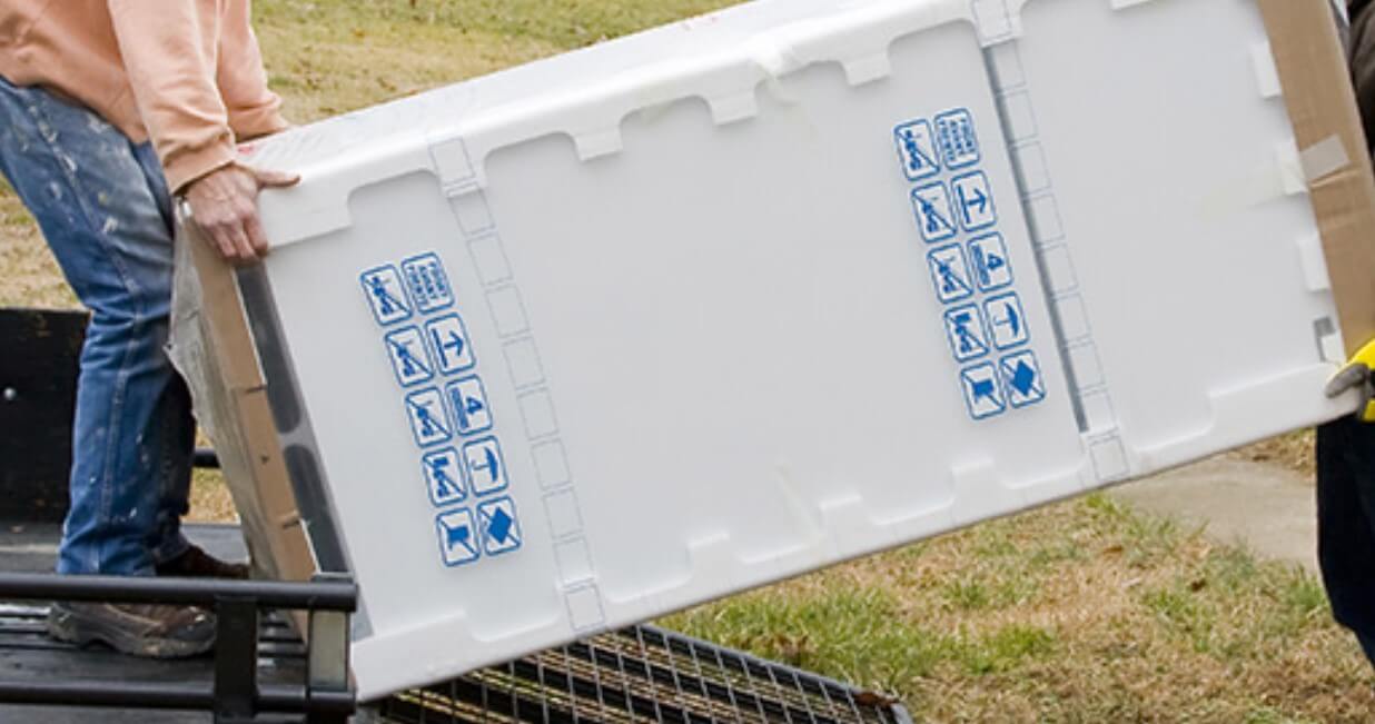 Can An Upright Freezer Be Laid Down For Transport Smoothly?