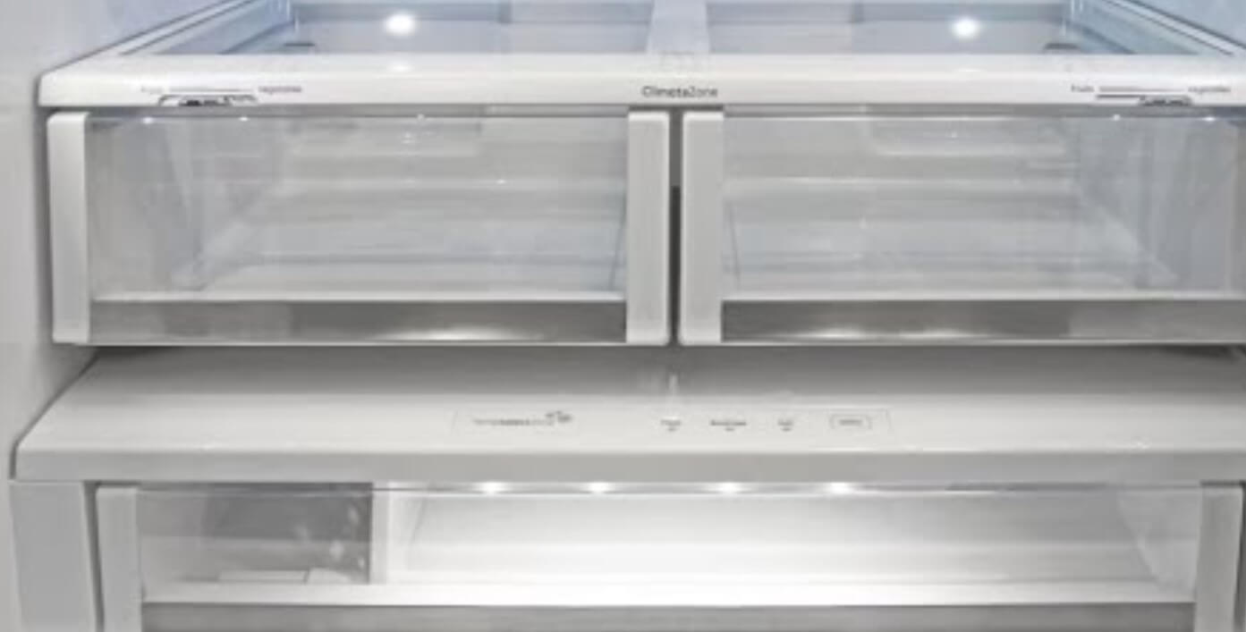 Squeaky Clean How To Clean Under Glass In GE Fridge?