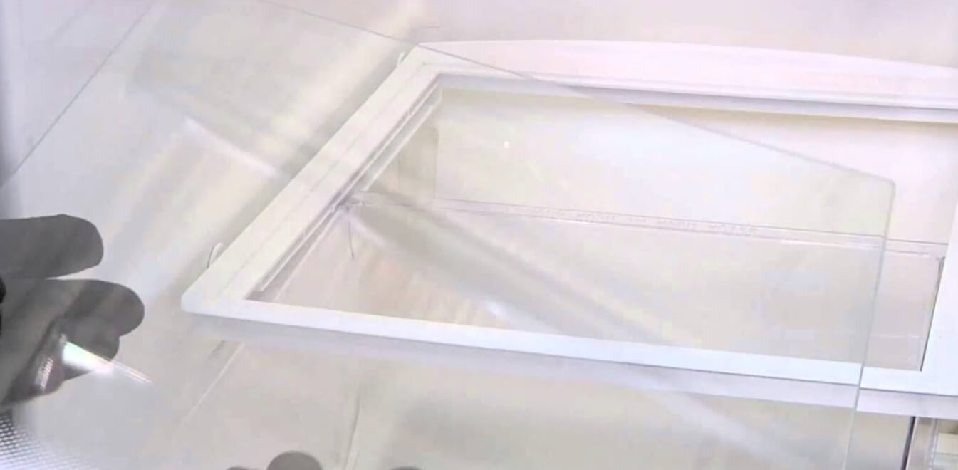 How To Remove Glass From Frigidaire Refrigerator Shelf?