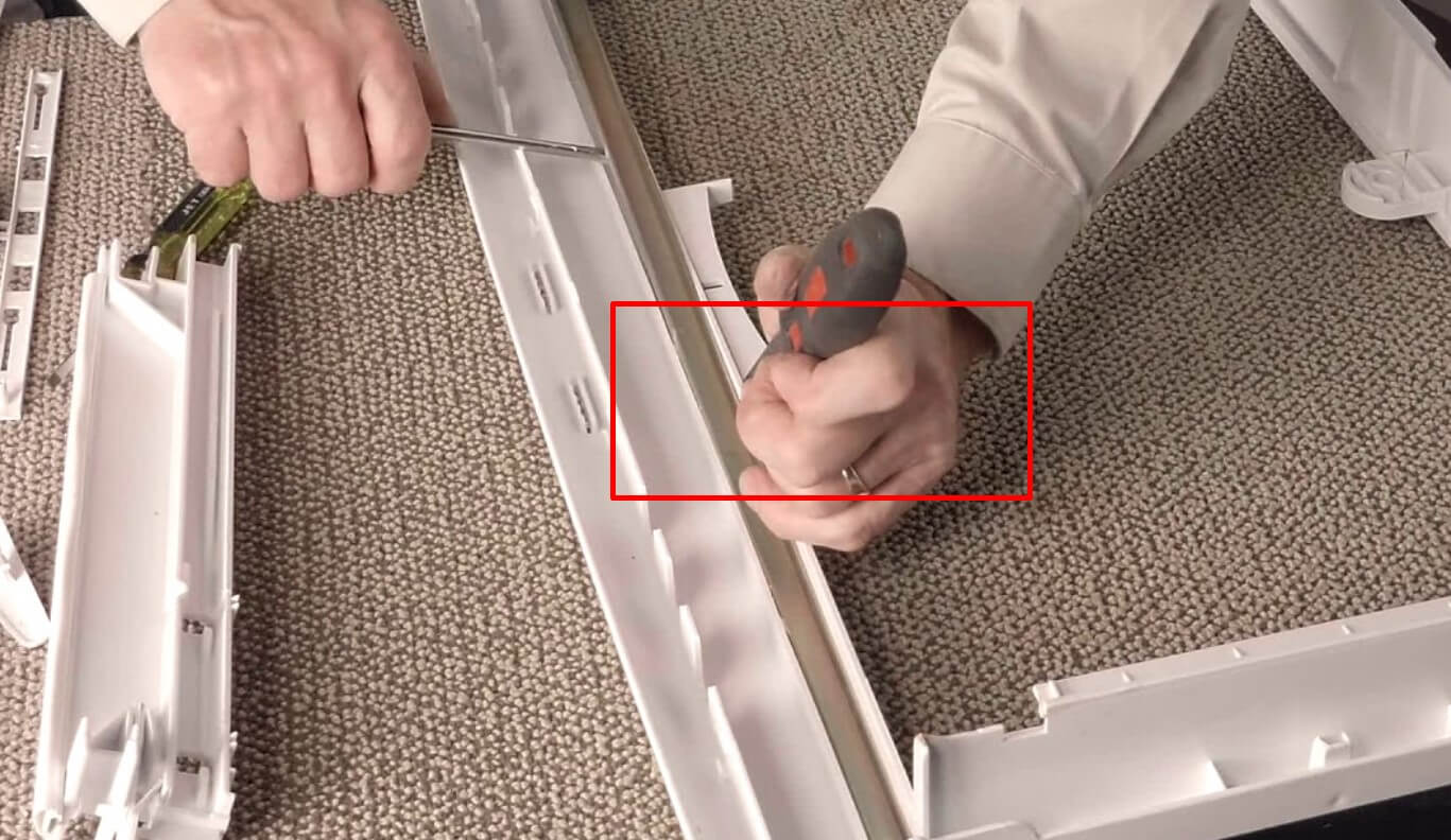 Squeaky Clean How To Clean Under Glass In GE Fridge?