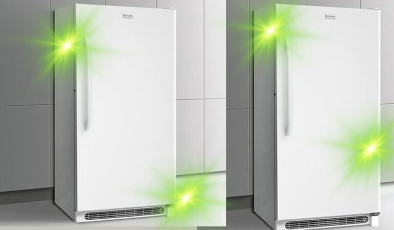 Frigidaire Freezer Green Light Blinking