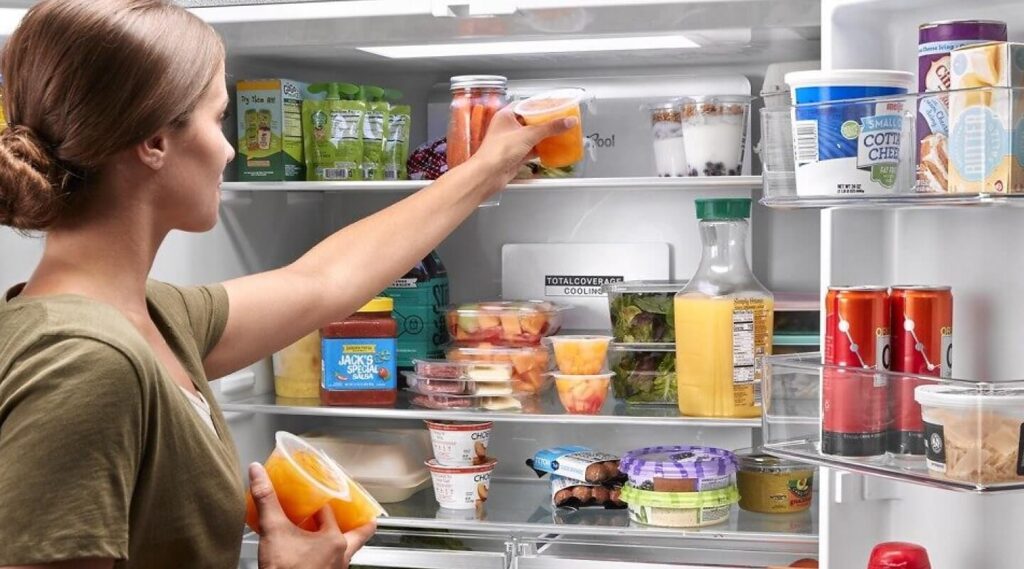 Organizing your whirlpool refrigerator based on food type and frequency of use