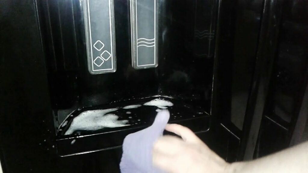 Removing Mineral Deposits in whirlpool refrigerator