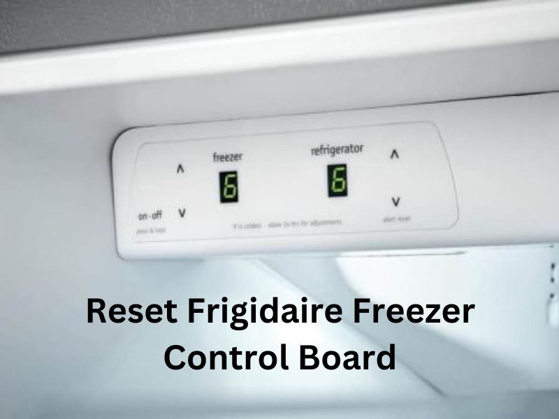 Is There A Reset Button On A Frigidaire Upright Freezer?