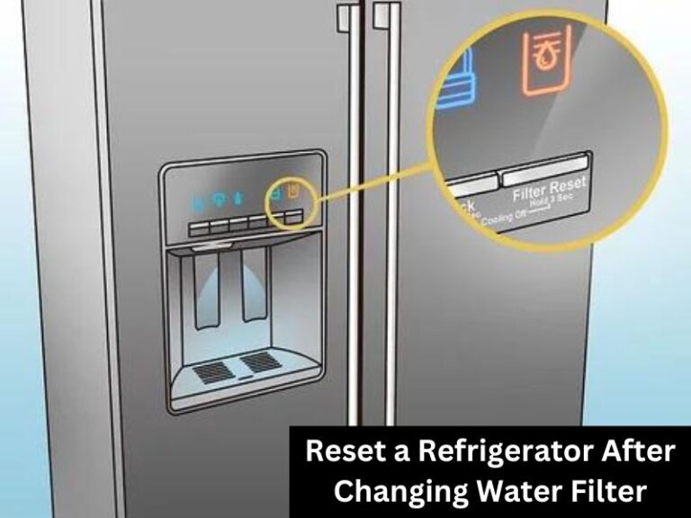 How To Reset Water Filter Light On Whirlpool French Door Refrigerator?