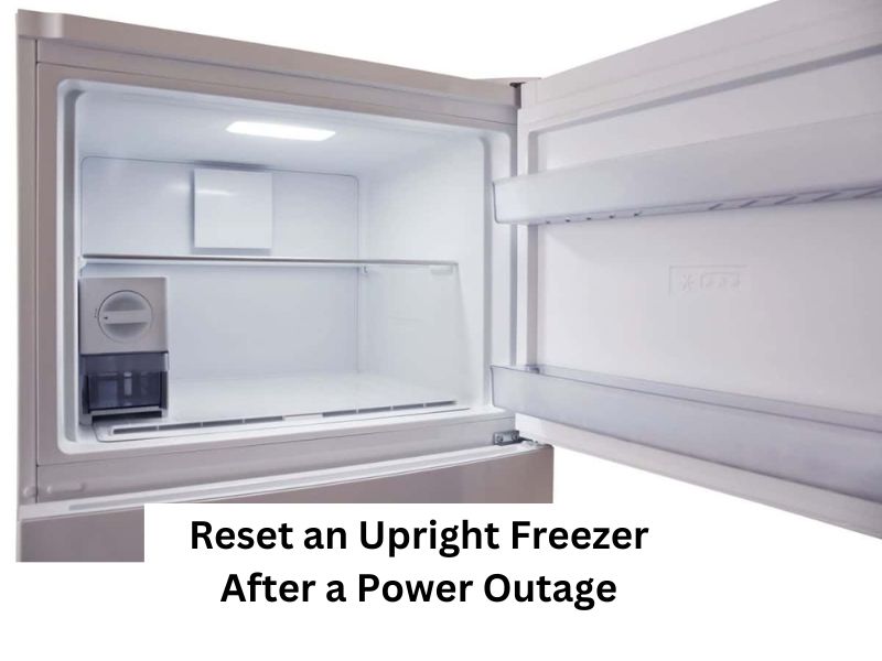 Reset an Upright Freezer After a Power Outage