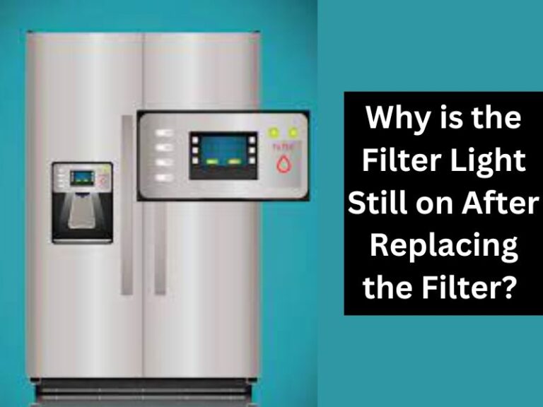 How To Reset Water Filter Light On Whirlpool French Door Refrigerator?