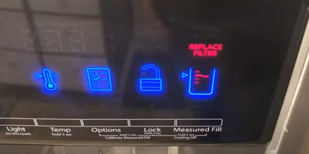 how to reset filter on whirlpool refrigerator