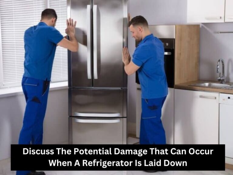 Can You Carry A Whirlpool Refrigerator Laying Down?
