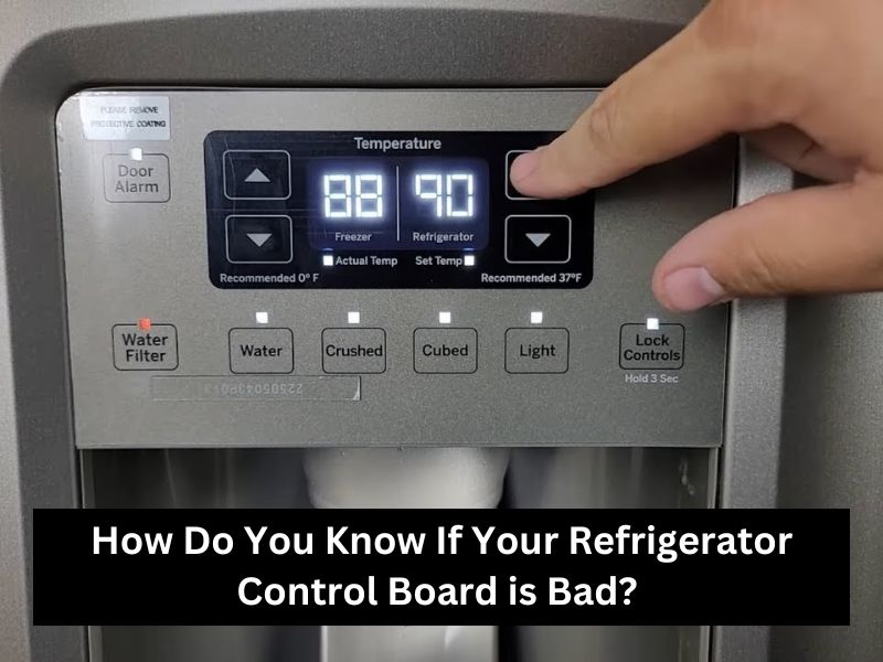 Ge Refrigerator Control Panel Lights Not Working?