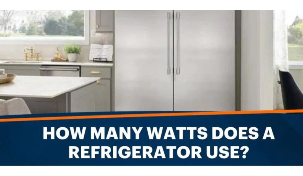 How Many Watts Does A Whirlpool Refrigerator Use?