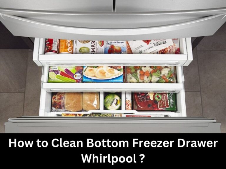 How To Remove Whirlpool Freezer Drawer?