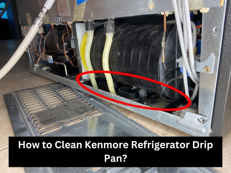How to Clean Kenmore Refrigerator Drip Pan?