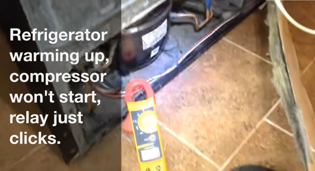 Refrigerator Compressor Clicks But Won't Turn On