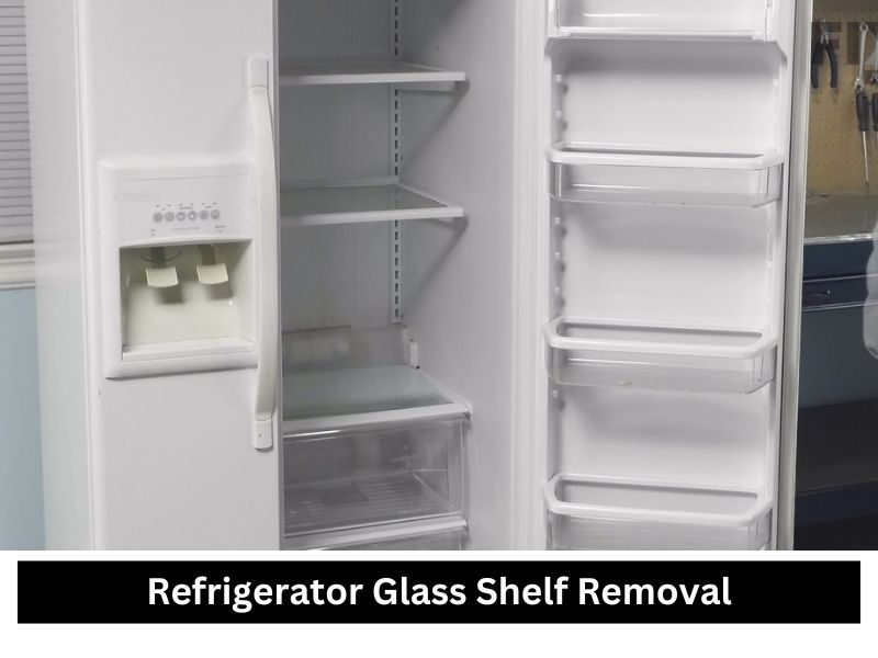 Refrigerator Glass Shelf Removal