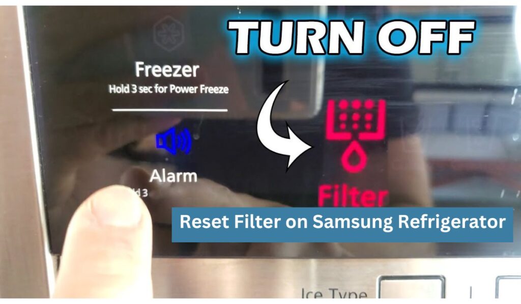 How To Reset Filter On Samsung Refrigerator?