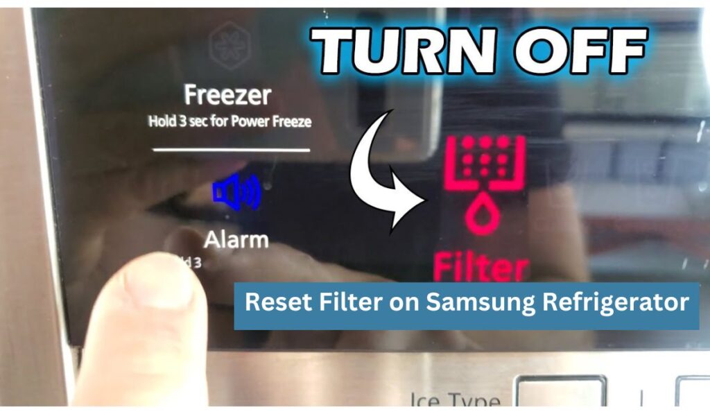 How To RESET Filter Light On Samsung Refrigerator, 59 OFF