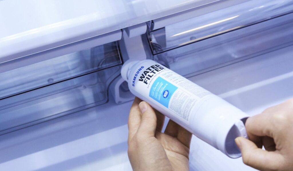 Samsung Refrigerator Water Filter Light Reset