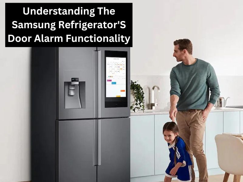 Where Is The Door Alarm Button On A Samsung Refrigerator?