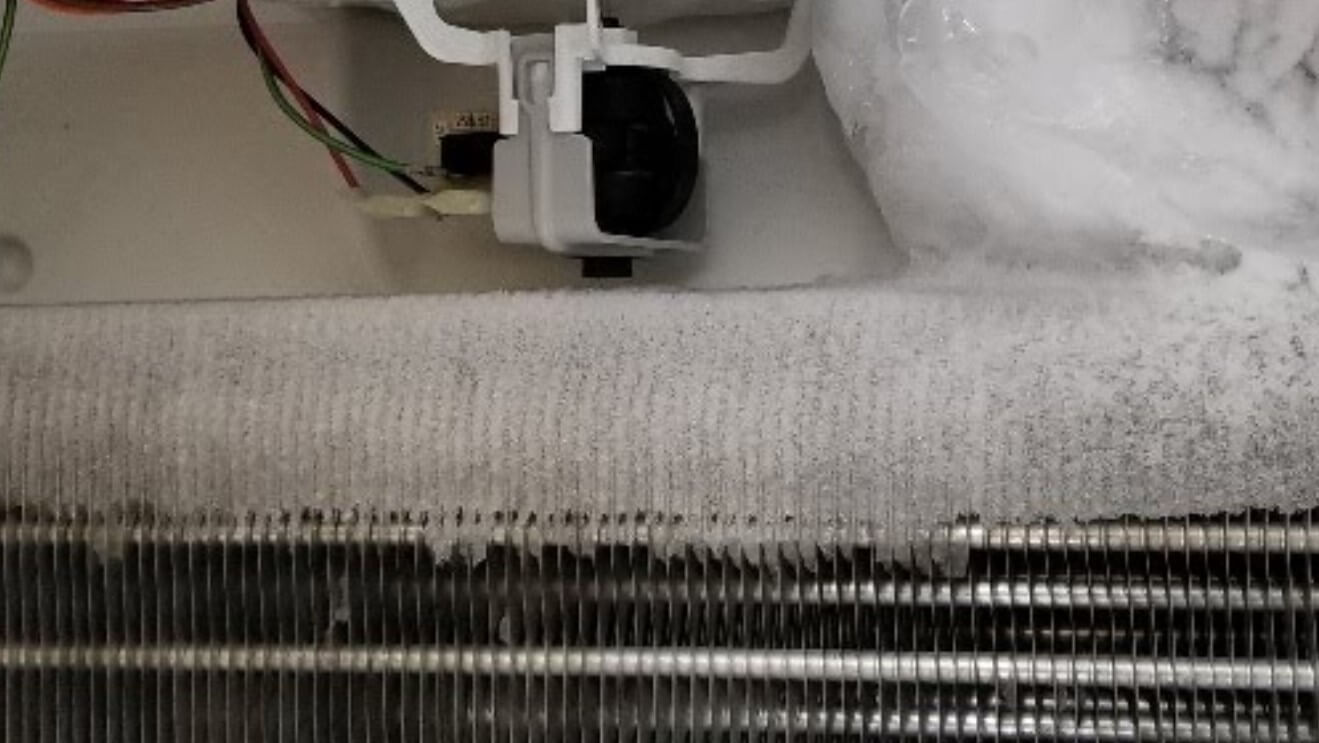 How to do samsung refrigerator fan noise ice buildup fix 