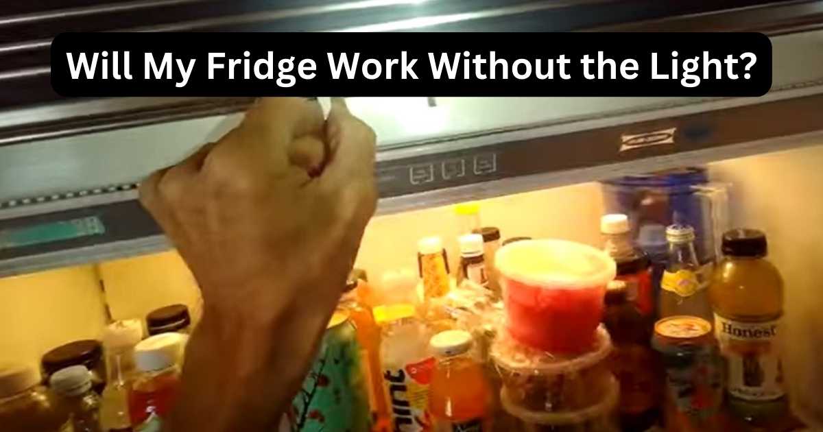 Will My Fridge Work Without The Light Unveiling The Mystery