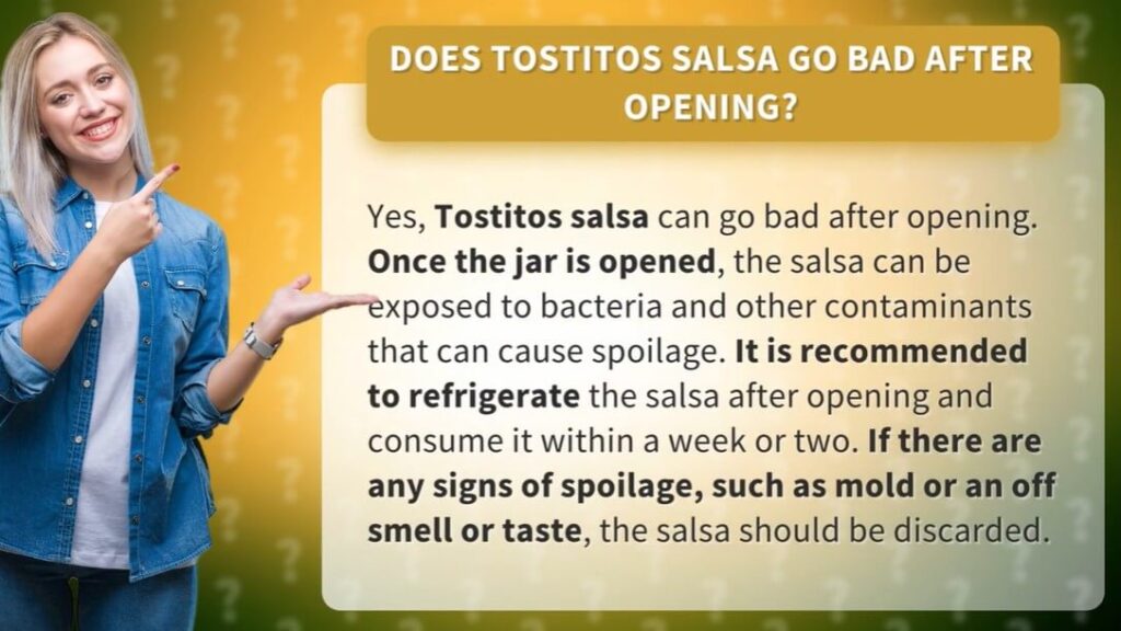 Does Salsa Go Bad If Not Refrigerated After Opening