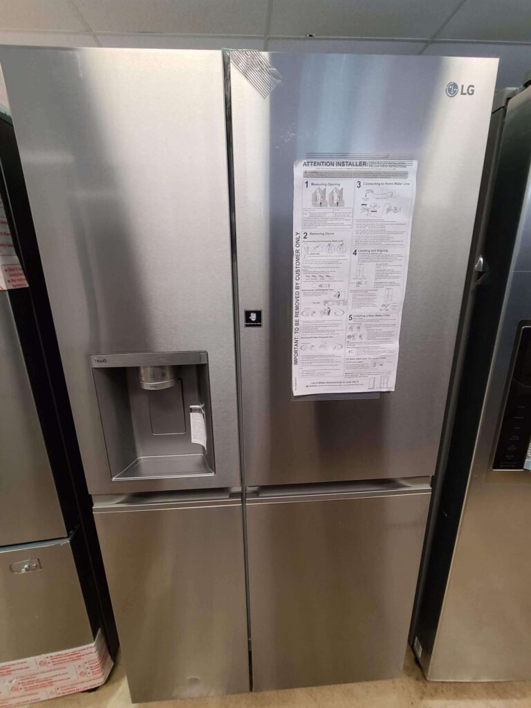 Importance Of Leveling The LG Side By Side Refrigerator Rear