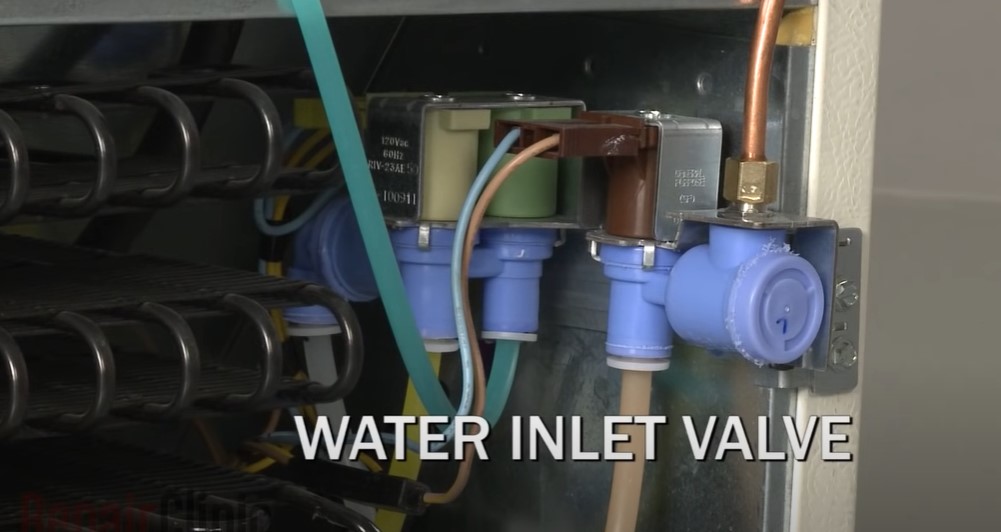 Water inlet valve of whirlpool refrigerator