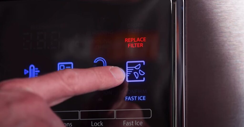 What is the fast ice setting on whirlpool refrigerator