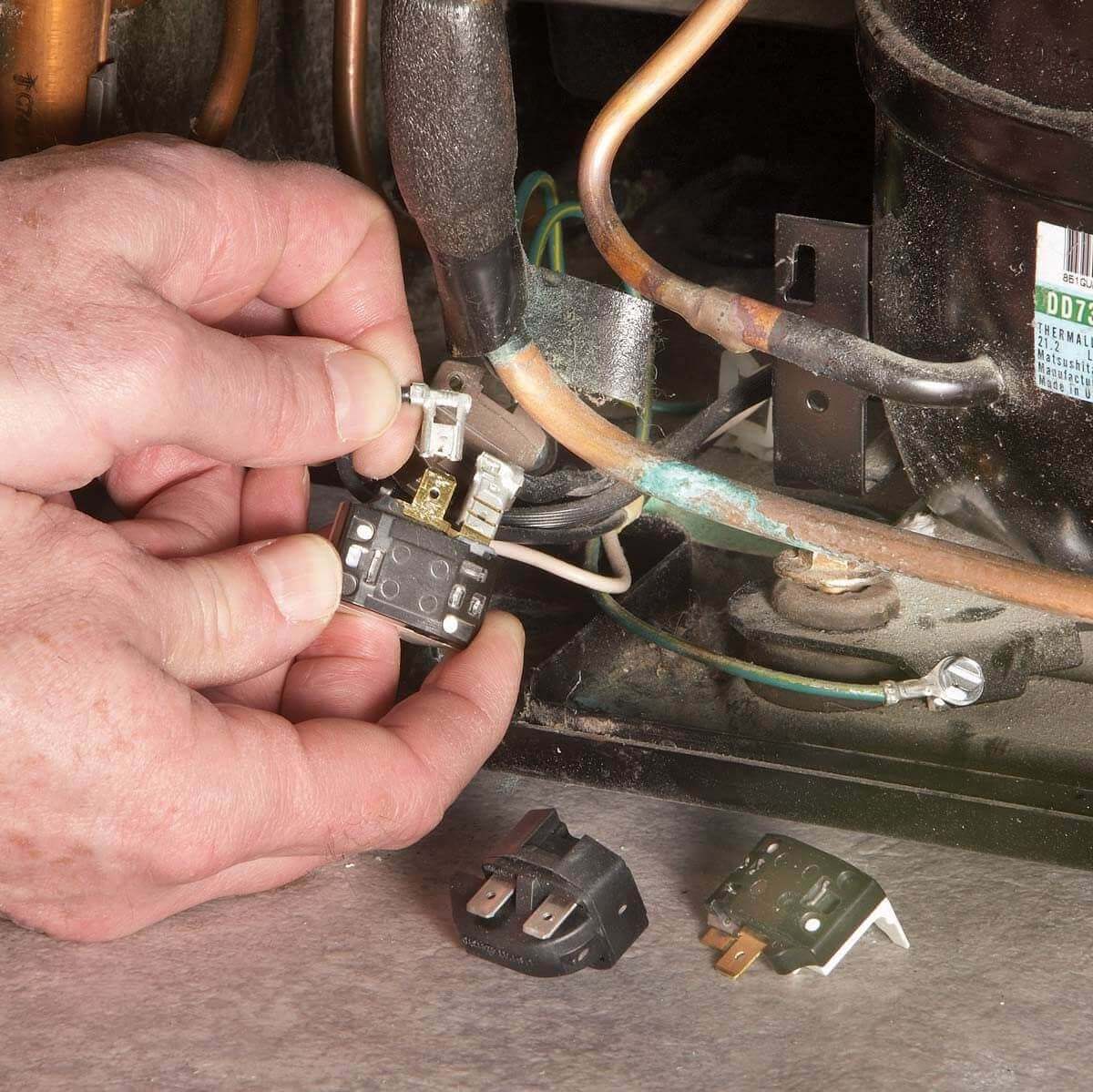 Refrigerator Compressor Clicks But Won't Turn On