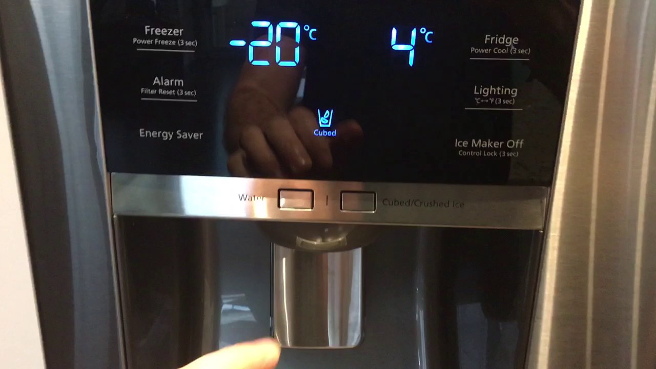How To Unlock Samsung Refrigerator Control Panel