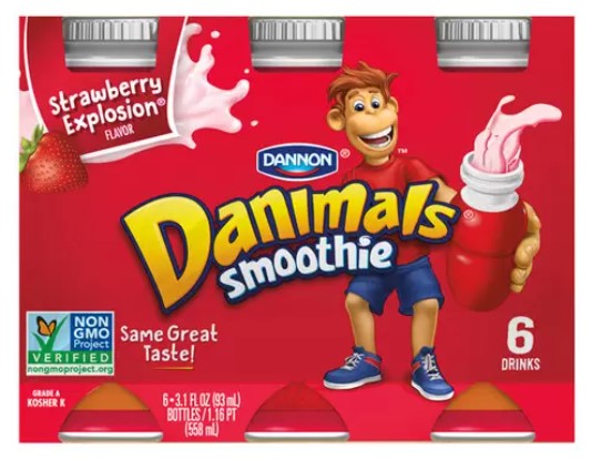 How Long are Danimals Smoothies Good for