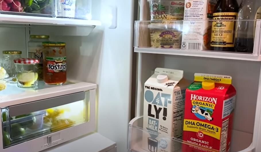 How to Organize LG Refrigerator - door shelf