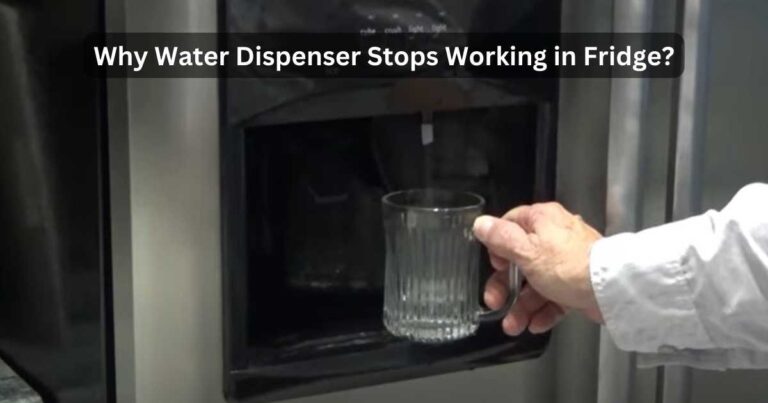 Why Water Dispenser Stops Working in Fridge? Learn the Fact!