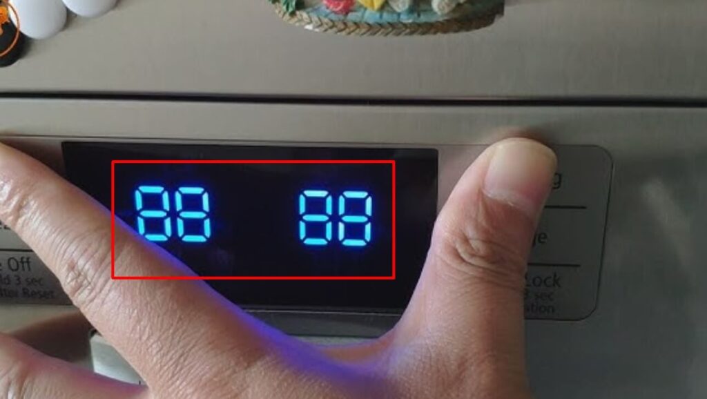 Samsung refrigerator error code 88 88