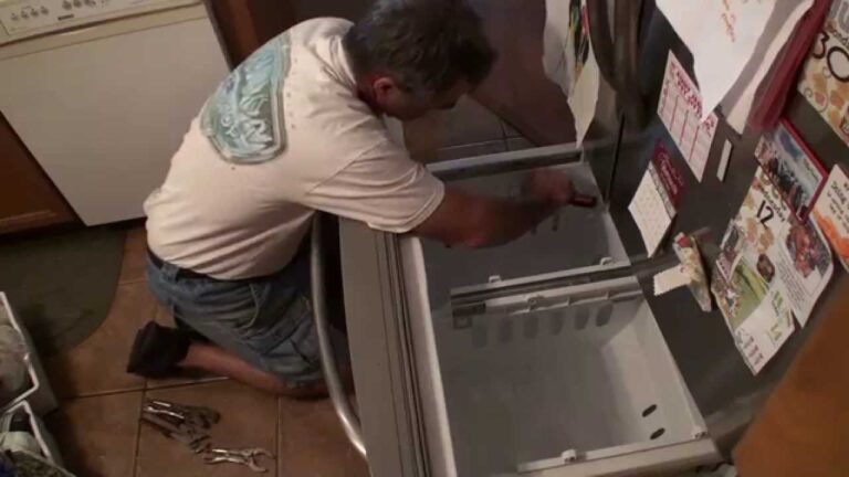 How Do I Remove the Freezer Drawer from My Maytag Refrigerator