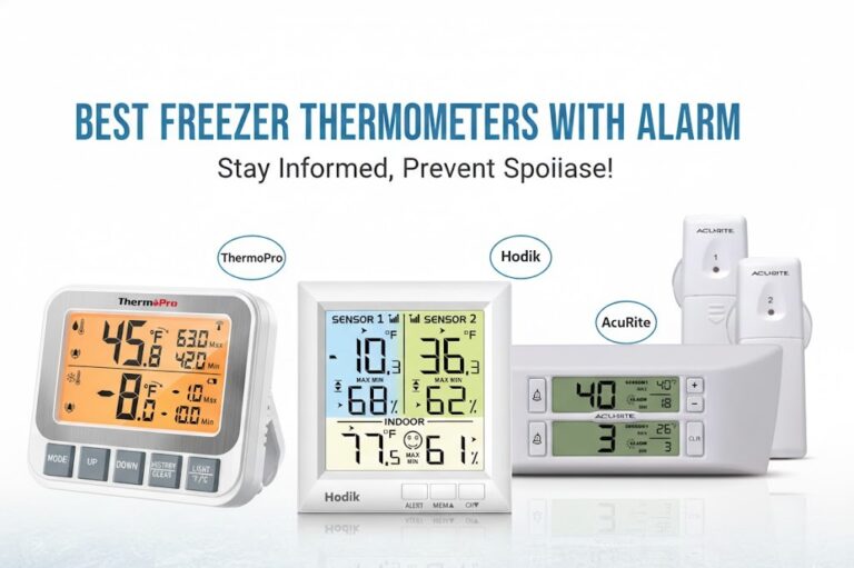 Best Freezer Thermometer With Alarm (Wireless + WiFi Picks) [2026]