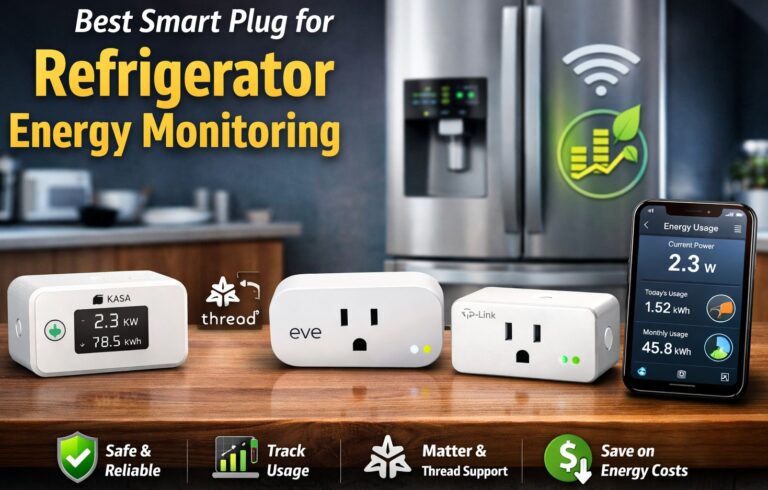 Best Smart Plug for Refrigerator Energy Monitoring